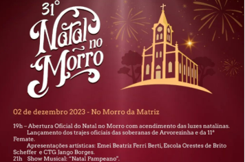 31° Natal no Morro - ABERTURA. 