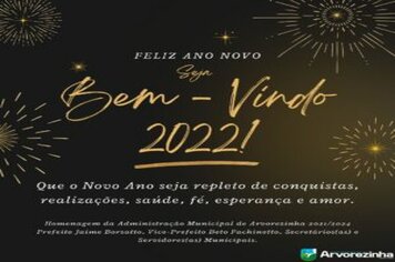 SEJA BEM-VINDO 2022!