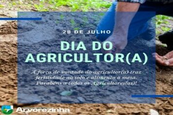 ‍‍DIA DO AGRICULTOR(A) – 28 DE JULHO